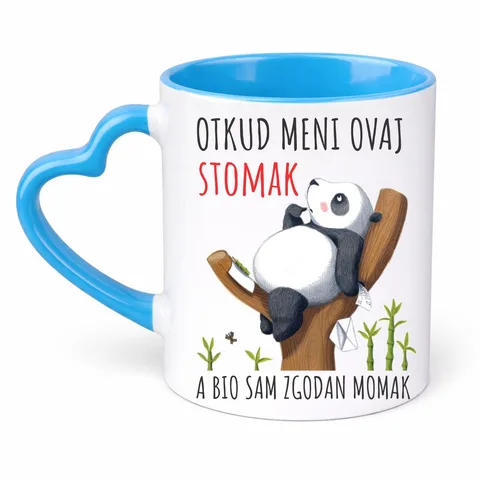 Откуд мени овај стомак а био сам згодан момак - Шоља Срце