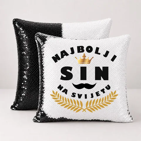 Najbolji sin na svijetu - Jastuk magični – proizvod sa printom