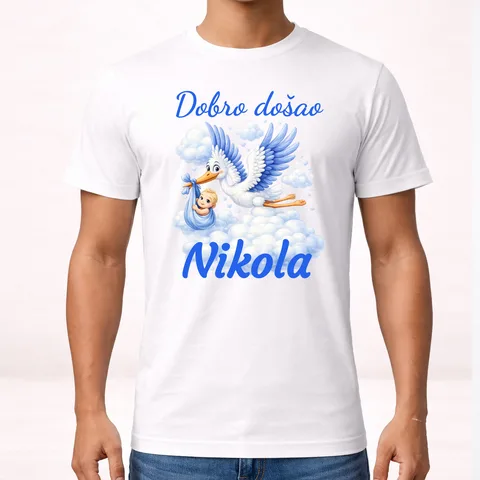 Dobro došla - dječak - Majica