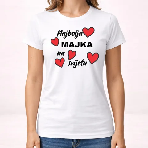 Најбоља мајка на свијету - Мајица - Женска