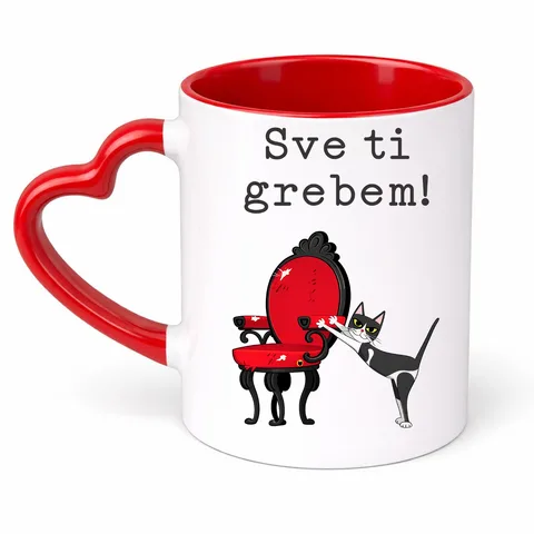 Све ти гребем - Шоља Срце