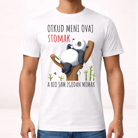 Otkud meni ovaj stomak a bio sam zgodan momak - Majica