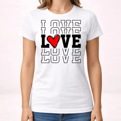 Love - Majica - Ženska