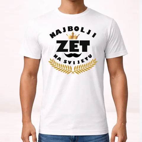 Najbolji zet na svijetu - Majica – proizvod sa printom