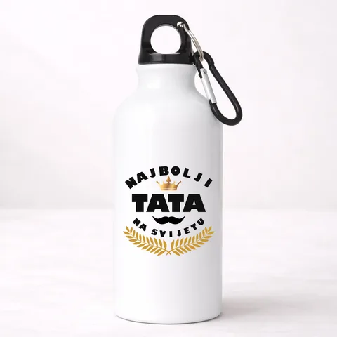 Najbolji tata na svijetu - Aluminijumska boca – proizvod sa printom