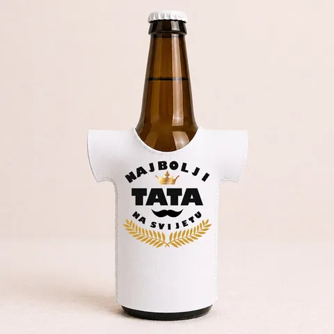 Najbolji tata na svijetu - Majica za flaše – proizvod sa printom