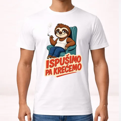 Ispušimo pa krećemo - Majica
