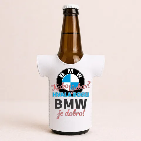 Како љубав Хвала богу BMW је добро - Мајица за флаше