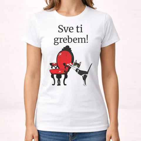 Sve ti grebem - Majica - Ženska