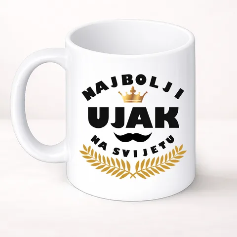 Najbolji ujak na svijetu - Šolja Classic – proizvod sa printom