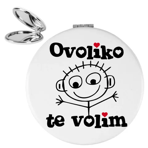 Оволико те волим - Он - Огледалце