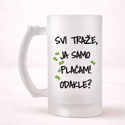 Сви тразе ја само плацам докле - Кригла
