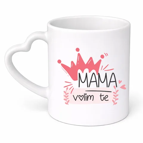 Мама волим те - Шоља срце