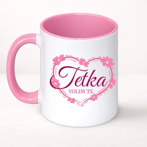Tetka volim te! - Šolja Classic – proizvod sa printom