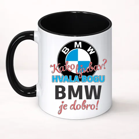 Како љубав Хвала богу BMW је добро - Шоља Цлассиц