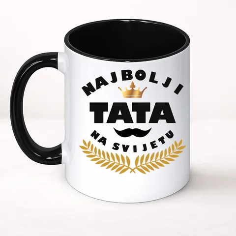 Najbolji tata na svijetu - Šolja Classic – proizvod sa printom
