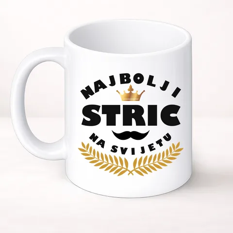 Najbolji stric na svijetu - Šolja Classic – proizvod sa printom
