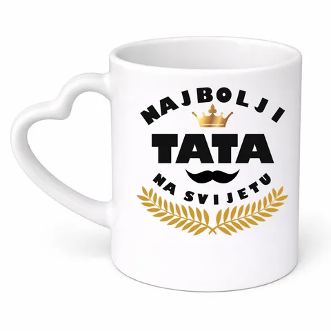 Najbolji tata na svijetu - Šolja srce