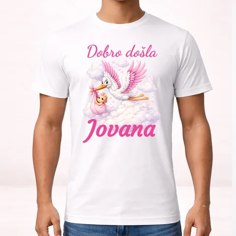 Dobro došla - djevojčica - Majica