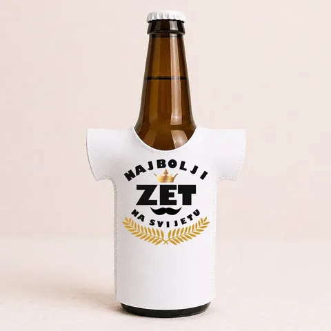 Najbolji zet na svijetu - Majica za flaše – proizvod sa printom
