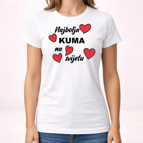 Najbolja kuma na svijetu 2 - Majica - Ženska