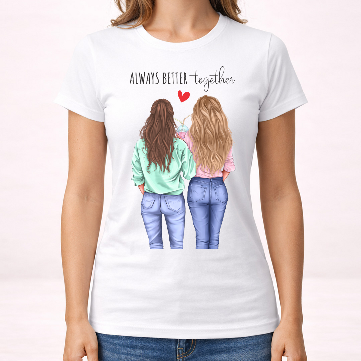 Always better togethers - Majica - Ženska – prikaz proizvoda sa printom