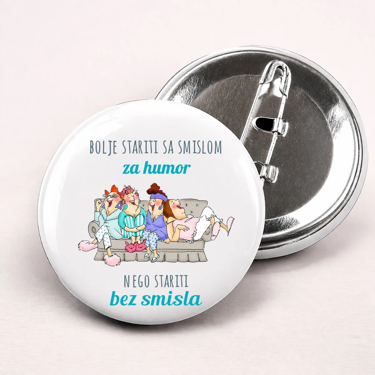 Bolje stariti sa smislom za humor nego bez smisla na proizvodu