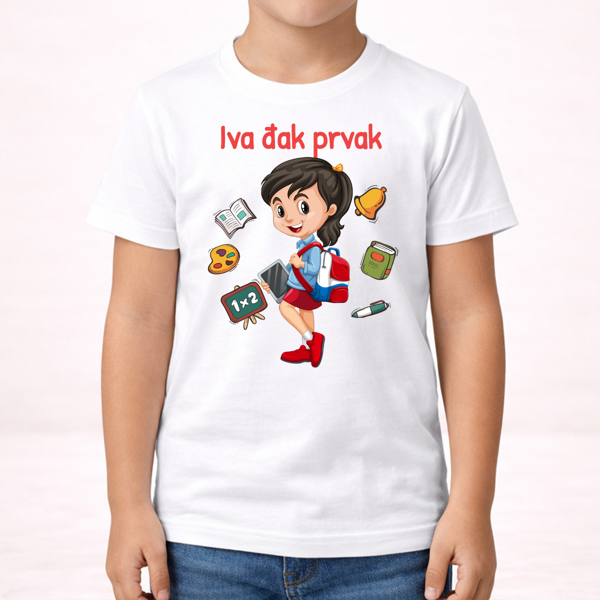 Đak prvak #5 - Majica - Dječija – prikaz proizvoda sa printom