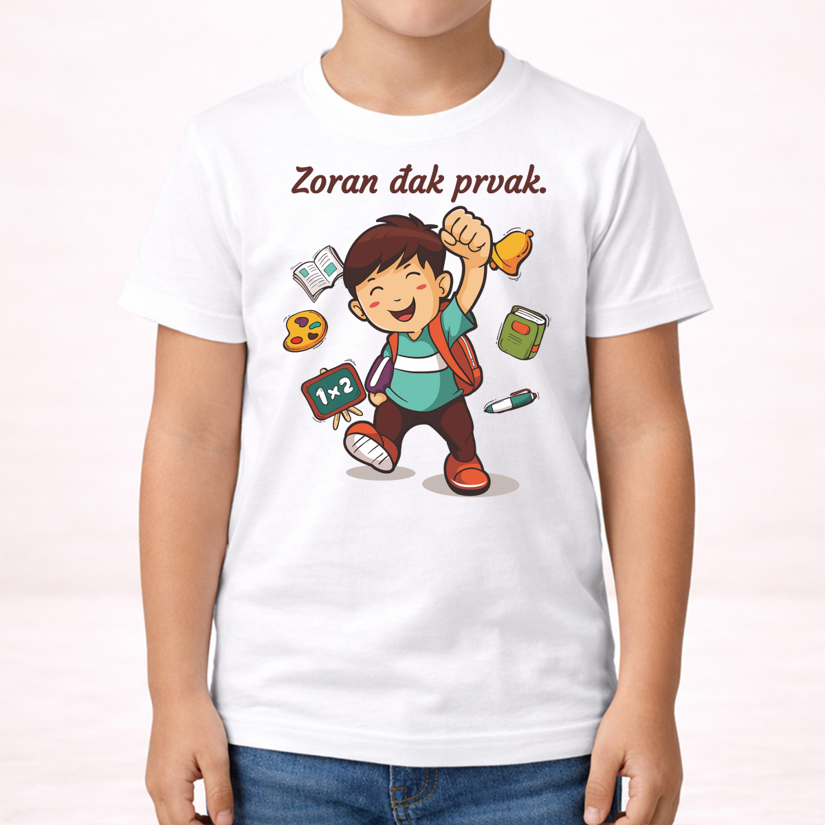 Đak prvak #6 - Majica - Dječija – prikaz proizvoda sa printom