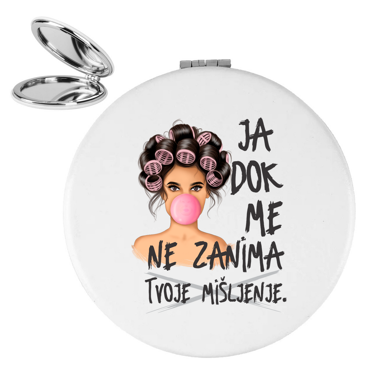 Ja dok me zanima tvoje mišljenje 2 - Ogledalce – prikaz proizvoda sa printom