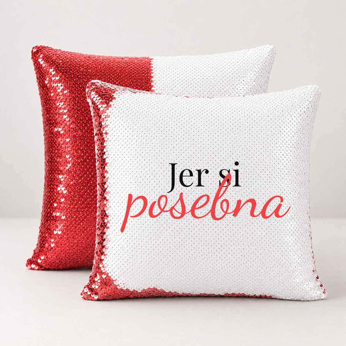 Jer si posebna - Jastuk magični – prikaz proizvoda sa printom