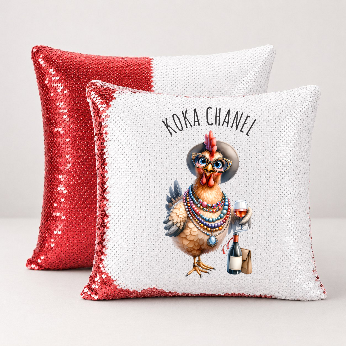 Koka chanel - Jastuk magični – prikaz proizvoda sa printom