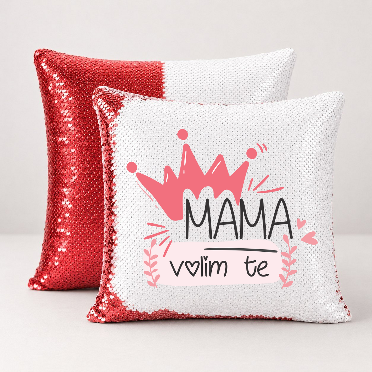 Mama volim te - Jastuk magični – prikaz proizvoda sa printom