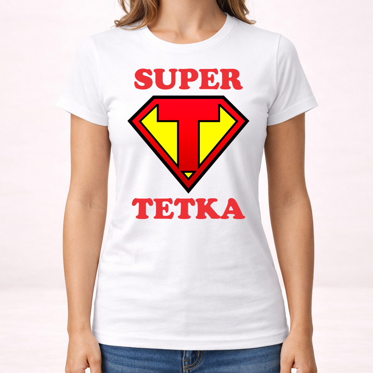 Super tetka #2 - Majica - Ženska – prikaz proizvoda sa printom
