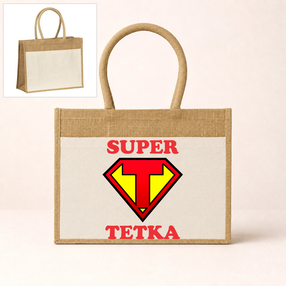 Super tetka #2 - Torba Caramel – prikaz proizvoda sa printom