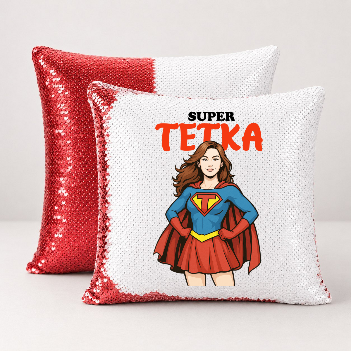 Super tetka - Jastuk magični – prikaz proizvoda sa printom