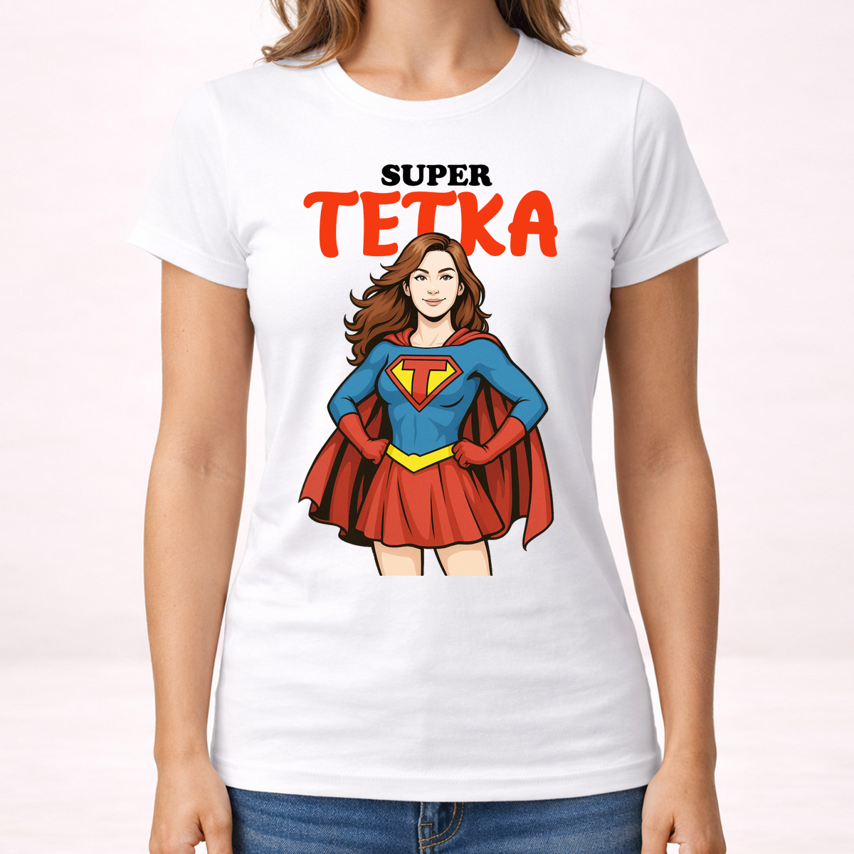 Super tetka - Majica - Ženska – prikaz proizvoda sa printom