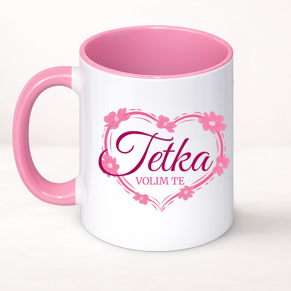 Tetka volim te! - Šolja Classic – prikaz proizvoda sa printom