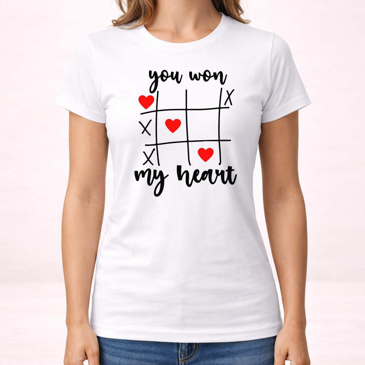 You won my heart - Majica - Ženska – prikaz proizvoda sa printom